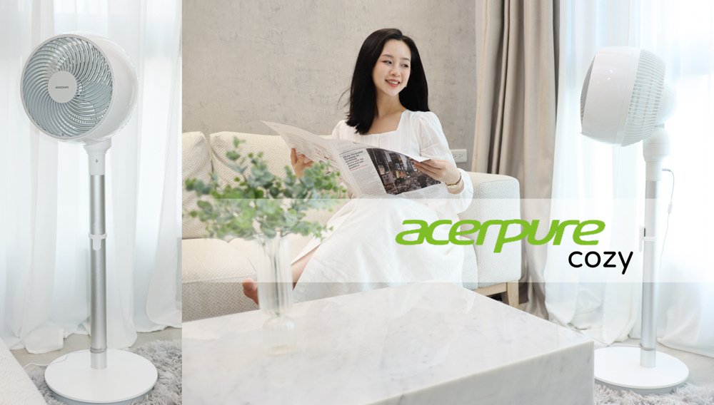 〖 家電 〗宏碁 Acer 新品牌 acerpure cozy DC節能空氣循環扇｜防疫在家打造舒適圈開冷氣涼更快