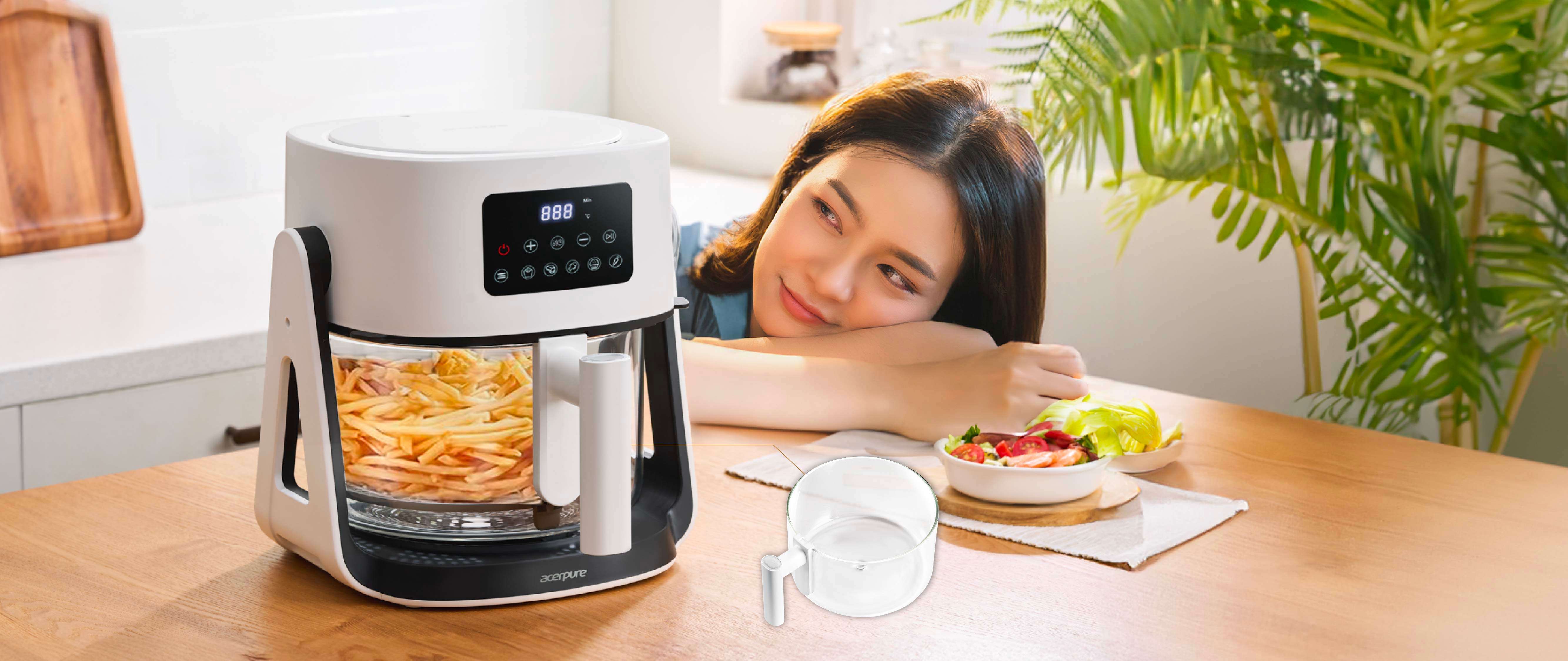 Memasak Lebih Sehat, Enak, dan Tanpa Repot dengan Acerpure Chef KF1 2-in-1 Flip Air Fryer 