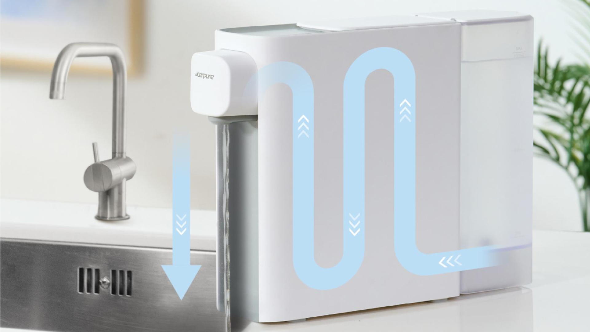 AN TOÀN NGUỒN NƯỚC SAU BÃO LŨ: VÌ SAO BẠN CẦN MỘT MÁY LỌC NƯỚC MINI ACERPURE AQUA WP3?