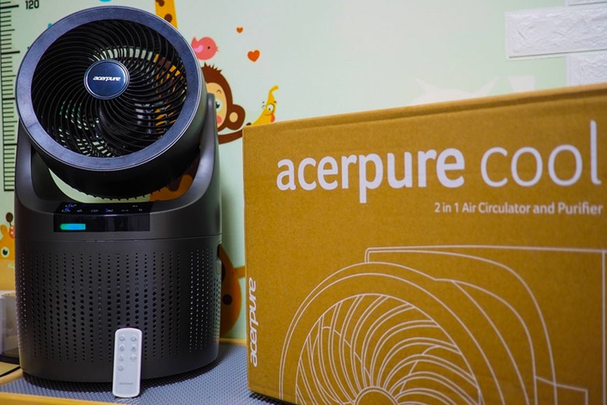 守護家人的每一口呼吸 ｜ acerpure cool 二合一空氣循環清淨機